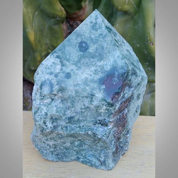 Indian turquoise point rock stone crystal mineral 01 CHAKRA serenity - Picture 3 of 6